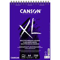 CANSON キャンソン XL A4 フルーイドゥミックスメディア 【期間限定！スケッチブックセール対象商品】