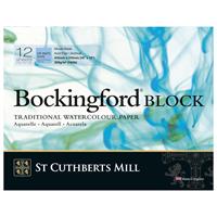 英国生まれの美しい水彩紙 ボッキングフォード 300g/m2 細目 ブロック 410×310mm