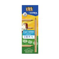 Lyra リラ 色鉛筆 スーパー・ファルビー 4in1 12本入りセット