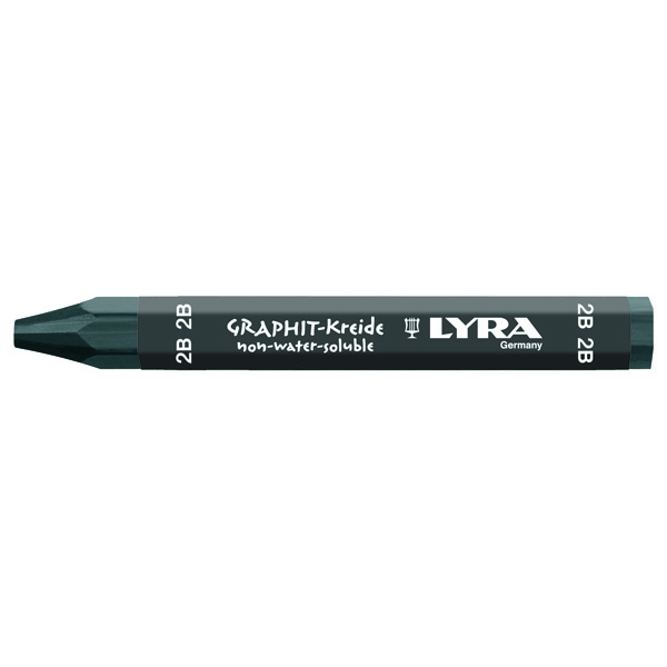 Lyra リラ グラファイト クレヨン 2B (12本セット) L5620102
