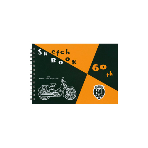 マルマン B6 スケッチブック スーパーカブ コラボレーション 図案シリーズ 60th限定商品