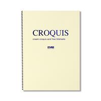 CROQUIS クロッキーブック クリーム A4