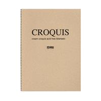 CROQUIS クロッキーブック クリーム B5 （5冊入）