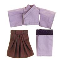 オビツドール 11cmボディ用 袴・着物上下セット 紫