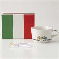 小倉陶器 フラッグカフェ マグカップ (ポストカード付) イタリア
