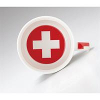 小倉陶器 フラッグカフェ マグカップ (ポストカード付) スイス
