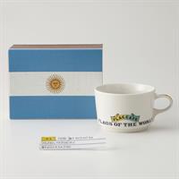 小倉陶器 フラッグカフェ マグカップ (ポストカード付) アルゼンチン