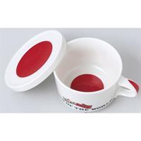 小倉陶器 フラッグカフェ フタ付マグカップ ジャパン