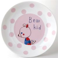 小倉陶器 ANIMAL KID ケーキ皿 Bear Kid