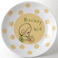 小倉陶器 ANIMAL KID ケーキ皿 Monkey Kid