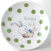 小倉陶器 ANIMAL KID ケーキ皿 Rabbit Kid