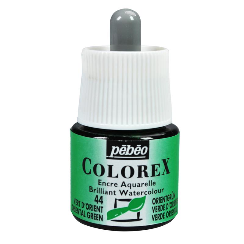 pebeo 水性染料ベースインク カラーレックス 45ml オリエンタルグリーン