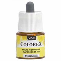 COLOREX カラーレックス 水性染料 カラーインク 45ml No.01 レモンイエロー