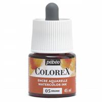 COLOREX カラーレックス 水性染料 カラーインク 45ml No.05 オレンジ