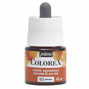 COLOREX カラーレックス 水性染料 カラーインク 45ml No.05 オレンジ