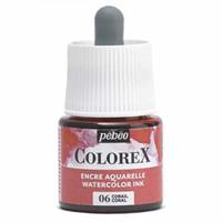 COLOREX カラーレックス 水性染料 カラーインク 45ml No.06 コーラル