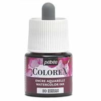 COLOREX カラーレックス 水性染料 カラーインク 45ml No.10 バーガンディー