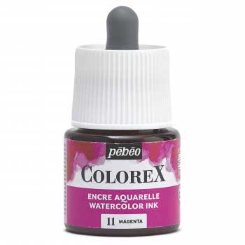 COLOREX カラーレックス 水性染料 カラーインク 45ml No.11 マゼンタ