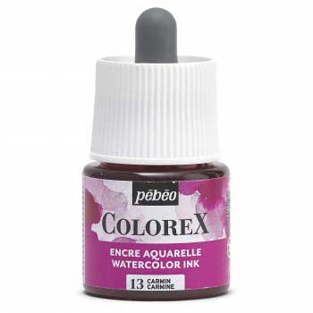 COLOREX カラーレックス 水性染料 カラーインク 45ml No.13 カーマイン