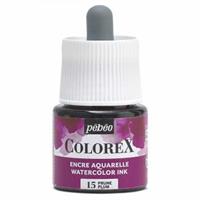 COLOREX カラーレックス 水性染料 カラーインク 45ml No.15 プラム