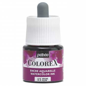 COLOREX カラーレックス 水性染料 カラーインク 45ml No.15 プラム