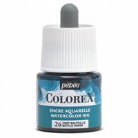 COLOREX カラーレックス 水性染料 カラーインク 45ml No.26 ボトルグリーン