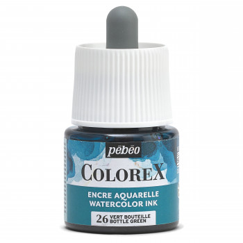 COLOREX カラーレックス 水性染料 カラーインク 45ml No.26 ボトルグリーン