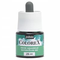 COLOREX カラーレックス 水性染料 カラーインク 45ml No.28 ジェイド