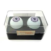 ビスクアイ グラスチック 紫14mm 白目部分含む UV ※人形の目