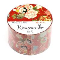 kimono美 和紙マスキングテープ レトロモダンタイプ 狛犬 25mm×5m巻 GR-2008