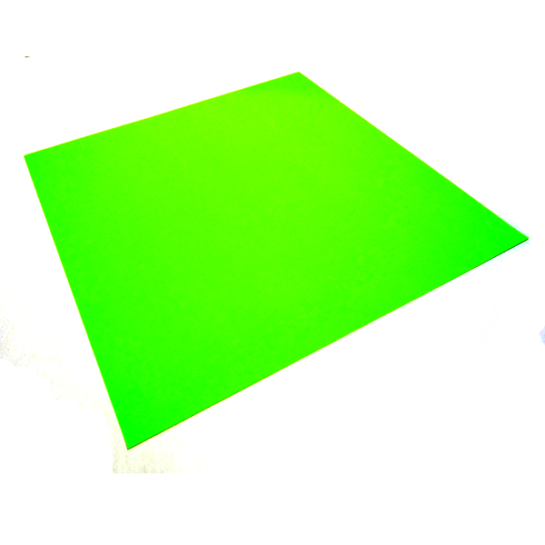 コンサート応援用フィルムシート タックシート 蛍光色 (30cm×30cm) グリーン