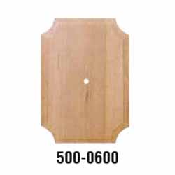 トールペイント 白木 洋板 フレンチコーナー 時計板 | ゆめ画材