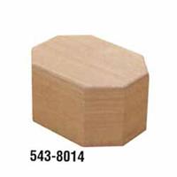 トールペイント 白木 木箱 角型 八角長方形