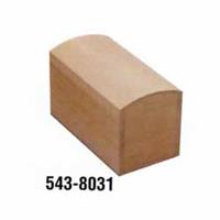 トールペイント 白木 木箱 宝箱型 長方形 大