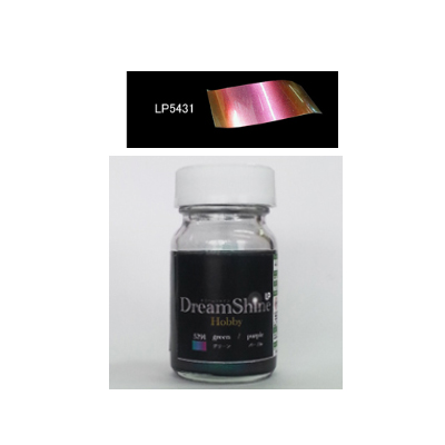 液型アクリル樹脂エフェクト塗料 ドリームシャイン LP5431 (マゼンタ・ゴールド) 30g