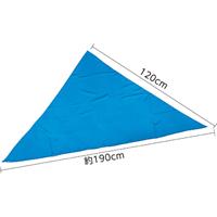 Artec カラースカーフ三角型 青