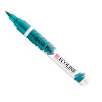 エコライン ブラッシュペン 水性染料インキ ブルーイッシュグリーン T1150-6400