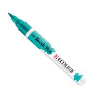 エコライン ブラッシュペン 水性染料インキ ターコイズグリーン T1150-6610
