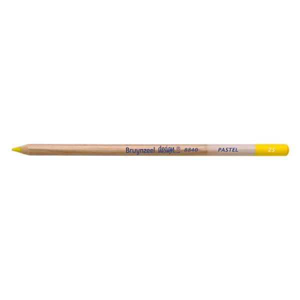 ブランジール デザイン パステル鉛筆 #25 レモンイエロー 1ダース (12本入り)