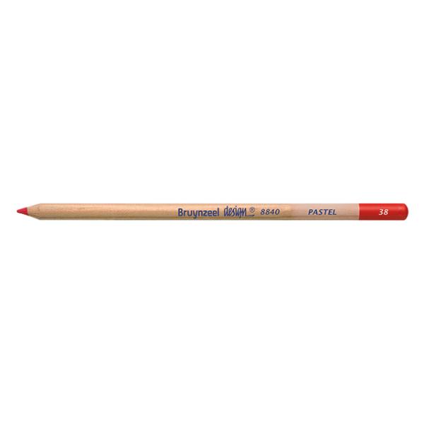 ブランジール デザイン パステル鉛筆 #38 カーマイン 1ダース (12本入り)