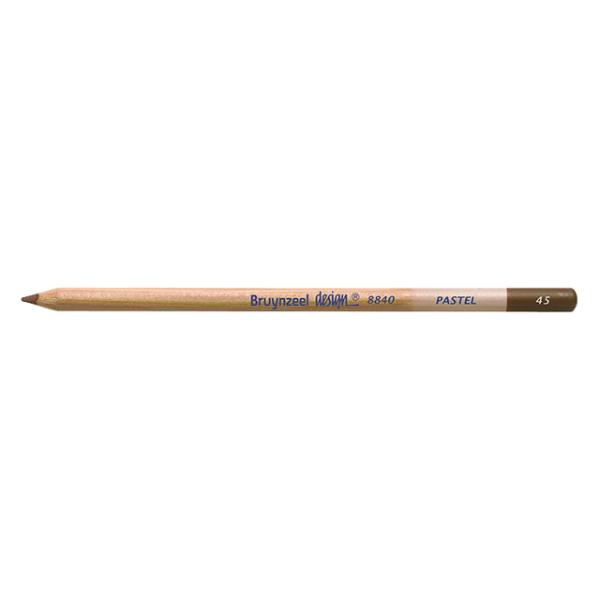 ブランジール デザイン パステル鉛筆 #45 ハバナブラウン 1ダース (12本入り)