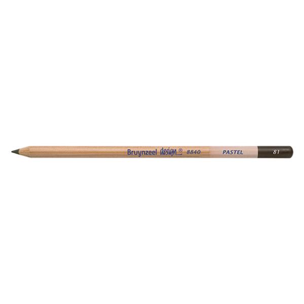 ブランジール デザイン パステル鉛筆 #81 ミドルブラウングレイ 2本セット