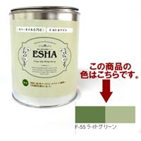ESHA 自然塗料 エシャ カラーオイル 0.75L ライトグリーン