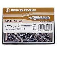 タチカワ ペン先 No.44 日本字ペン 100本入 T44100