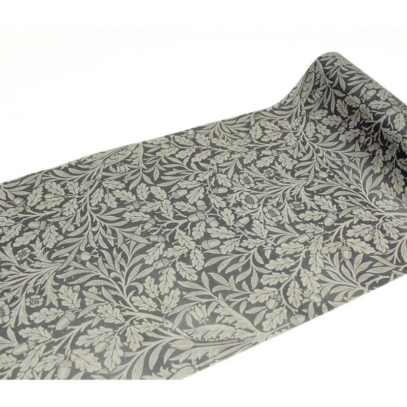 Mt リメイクシート Casa Fleece ウイリアムモリス Pure Acron Charcoal Gilver 230mm 5m ゆめ画材