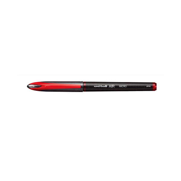 三菱鉛筆 水性ボールペン ユニボールエア 0 5mm 赤 Uba105 15 ゆめ画材
