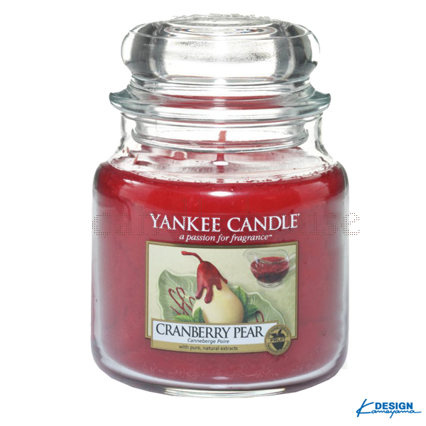 Yankee Candle ヤンキーキャンドル ジャーm クランベリーベア ゆめ画材