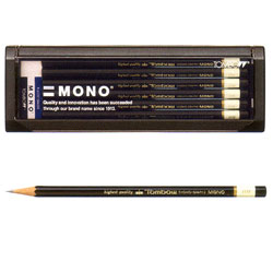 トンボ鉛筆 鉛筆 Mono 1ダース Mono 2b ゆめ画材