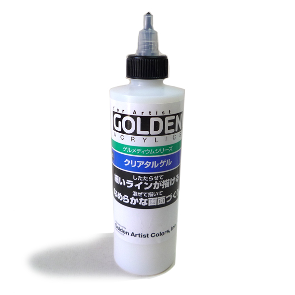 GOLDEN ACRYLICS ゴールデン アクリリックス 230ml クリアタルゲル | ゆめ画材