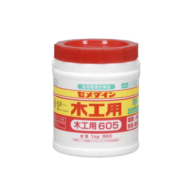 セメダイン 木工用 接着剤（ホワイト） 1kg | ゆめ画材